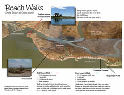 Beach Walks map